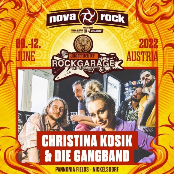 CHRISTINA KOSIK mit Hinterkopf @ Nova Rock 2022 12/06/22 (Nickelsdorf, AT)